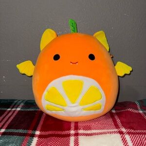 10” Barnet the Orange Citrus Fruit Bat Squishmallow